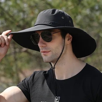 Новая модная мужская шляпа-козырек для рыбалки на открытом воздухе, скалолазания, отдыха, дышащая шляпа рыбака