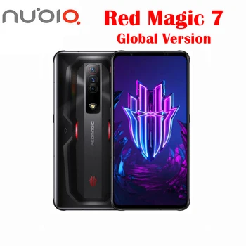 Новая Оригинальная Глобальная Версия Red Magic 7 5G Игровой Телефон 6,8 дюймов 165 Гц AMOLED Snapdragon8 Gen 1 65 Вт Быстрая Зарядка 4500 мАч 64 МП NFC