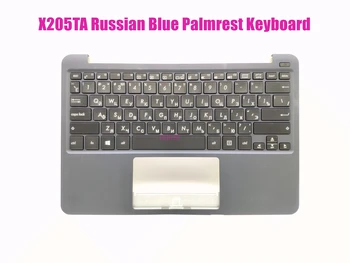 Новая Русская Синяя клавиатура с подставкой для рук для Asus X205TA/F205TA/R205TA 90NL0732-R31RU0