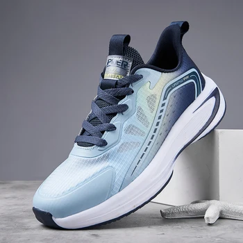 Новые роскошные мужские кроссовки для бега, дышащие кроссовки, легкие мужские кроссовки для занятий спортом на открытом воздухе, амортизирующая спортивная обувь для тренировок
