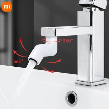 Новый Xiaomi Youpin Кухонная Раковина для ванной Комнаты, Фильтр для воды, Насадка для крана, Поворотный кран, Удлинитель сопла, Адаптер для защиты от брызг, Аэратор