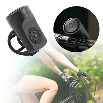 новый велосипедный электронный звонок с USB-аккумулятором и звуковой сигнал от аккумулятора, дорожный велосипед, Горный велосипед, Детский автомобильный предупреждающий электрический звонок