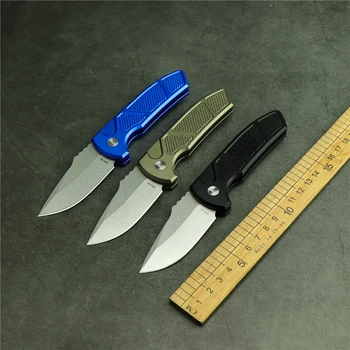 Новый открытый складной нож SBR s35vn с лезвием и алюминиевой ручкой, острый охотничий нож, карманный инструмент для кемпинга EDC, охотничий нож для выживания