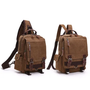 Новый рюкзак Tilorraine, модная холщовая дорожная сумка-мессенджер на открытом воздухе, нагрудная сумка, рюкзак на одно плечо, школьные сумки унисекс