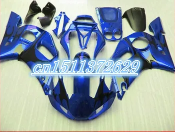 обтекатели YZF R6 600 98 99 00 01 02 комплект обтекателей YZF R6 1998-2002 1998 1999 2000 2001 2002 для full blue D