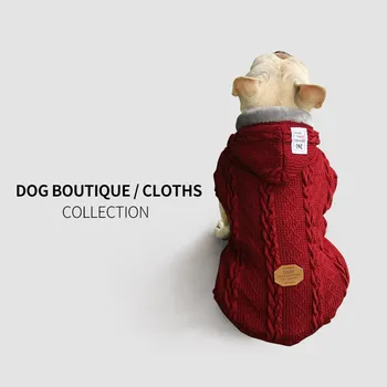 Одежда для маленьких собак, осенне-зимняя шерстяная плюшевая одежда для домашних животных, одежда для собак, модная, дышащая и теплая