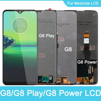 Оригинал Для Motorola Moto G8 Play G8 Power LCD G8 Дисплей Сенсорный Экран Дигитайзер В Сборе Для Moto XT2019 XT2015 XT2045 XT2041