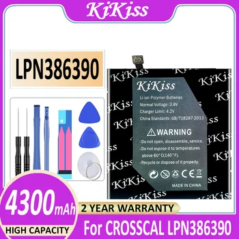 Оригинальный аккумулятор KiKiss LPN 386390 4300 мАч для аккумуляторов CROSSCAL LPN 386390