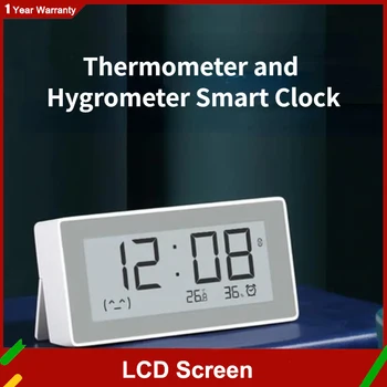 Оригинальный Термометр MiaoMiaoCe Датчик температуры и влажности Smart E-Link INK ЖК-Экран BT4.0 Цифровые часы Влагомер В наличии