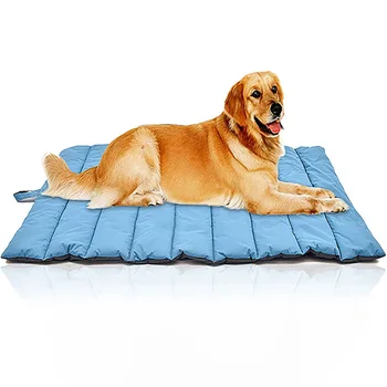 Переносная уличная кровать для собак, водонепроницаемая, моющаяся, большого размера, прочная, для кемпинга, путешествий, коврик для домашних животных