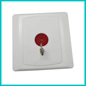 Пластиковая кнопка аварийной сигнализации 86x86/Домашняя аварийная сигнализация/Сброс ключа