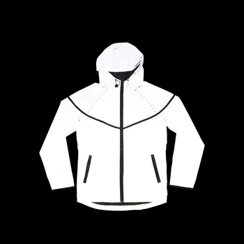 Повседневная хип-хоп брендовая зимняя плюс размер светоотражающая куртка мужская одежда уличная бейсбольная куртка ветровка бесплатная доставка