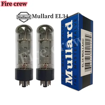 Пожарная Команда Mullard EL34 Вакуумный Ламповый Аудиоклапан HIFI Заменяет 6CA7 KT77 KT90 5881 6P3P KT66 Комплект Лампового Усилителя Diy Matched Quad