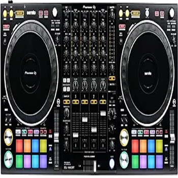Полностью Черная Новая Электроника DDJ 1000 SRT с 4-Канальной Производительностью DJ-Контроллера для Serato DJ Pro DDJ-1000SRT