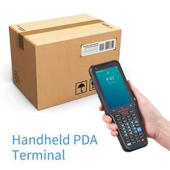 Портативный Терминал Android 10 PDA Honeywell Barcode Scanner 2GB + 16GB Беспроводной Wi-Fi 4G с 4,0-дюймовым Сенсорным экраном для Розничного магазина