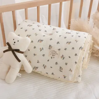 Постельное белье для новорожденных, летнее тонкое одеяло, детское одеяло, стеганые одеяла для детского сада, детское одеяло