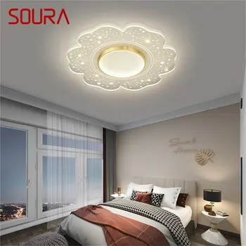 Потолочные современные простые светильники SOURA Creative Light LED Home Decorative для спальни