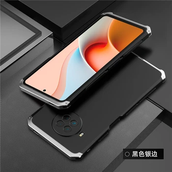 Противоударный Алюминиевый Металлический Чехол Для Телефона Xiaomi Mi 10T Lite 5G Redmi Note 9T 5G Жесткая Пластиковая Задняя Крышка Coque Fundas