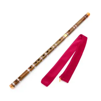 Профессиональная Бамбуковая Флейта для китайских деревянных духовых инструментов C D E F G Ключ Поперечная Флейта DiZi Прямая доставка