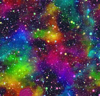 радужная Вселенная Туманность Звездный Многоцветный Космический Блеск Галактическая Текстура фонов Компьютерная печать настенный фон