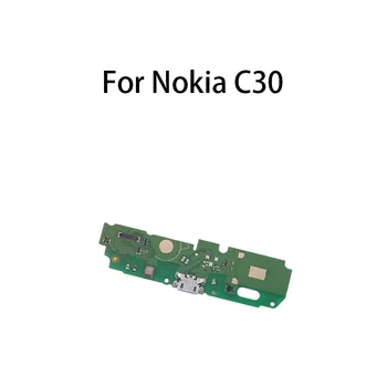 Разъем для зарядки USB-порта, док-станция, гибкий кабель для зарядки платы для Nokia C30