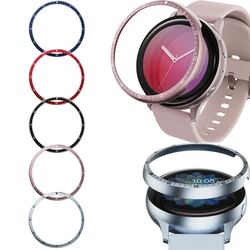 Рамка для Samsung Galaxy Watch Active 2 из алюминиевого сплава, металлическое кольцо с защитой от царапин, аксессуар для смарт-часов