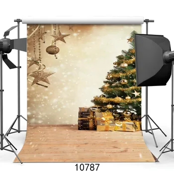 Рождественский фон Рождественская елка Фотофон со звездой Виниловые фоны для фотосессии новорожденного фотофона в фотостудии