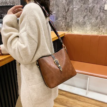 Роскошные женские сумки, женская сумка-мешок на широком ремне, высококачественные сумки через плечо из искусственной кожи 2022