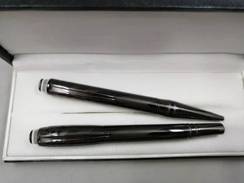 Роскошные Шариковые ручки MB Monte Urban Metal Balck Серебристого цвета, Канцелярские принадлежности, Подарочная ручка-роллер Blanc
