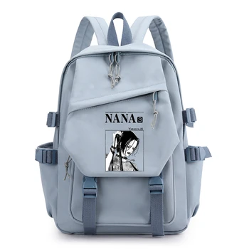 Рюкзак из японского аниме, подростковая забавная школьная сумка Наны Осаки, сумка для книг в уличном стиле Харадзюку, графическая сумка унисекс на плечах Наны Осаки