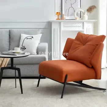 Скандинавские расслабляющие стулья для гостиной, Ленивый диван, Роскошный дизайн, стулья для гостиной Со спинкой, Мебель для дома Meuble Maison WZ50DC