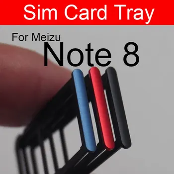 Слот для SIM-карты Держатель Лотка Адаптер Для Meizu Note 8 Note8 M822h M822q SD Memory Sim Reader Замена Гнезда Для Карты ремонт