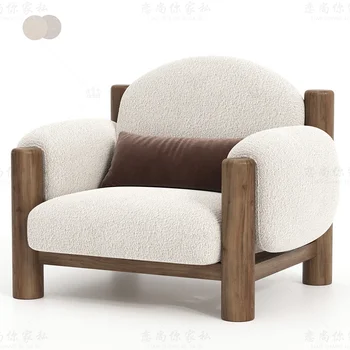 Современное деревянное кресло белого цвета, уникальный дизайнер для макияжа, диван для отдыха, стулья для гостиной, мягкая мебель, декор для шезлонгов