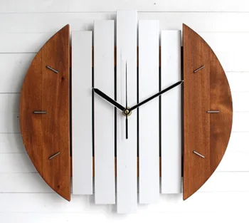 Современные футуристические деревянные настенные часы в стиле стимпанк, украшение дома, гостиная, спальня, настенные часы, Бесшумные художественные часы