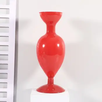 Стеклянная ваза для цветов для домашнего декора Стеклянная ваза для настольного террариума Настольные украшения Цветочная Скандинавская ваза Подсвечник