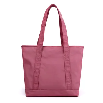 Стильная повседневная водонепроницаемая сумка для покупок и путешествий, легкая и универсальная, нейлоновая ткань большой емкости для женской сумки через плечо