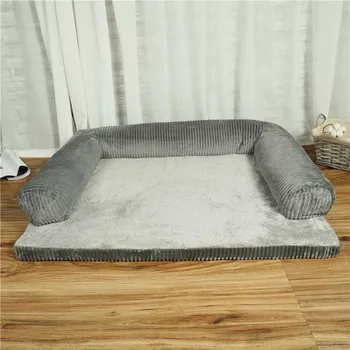 Теплые уютные кровати для собак и гнездышко для кошек, коврик для питомника, подушка для содержания домашних животных
