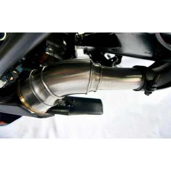 Удаление Катализатора Выхлопных Газов Мотоцикла И Труба Среднего Звена Для KTM Duke 125 2021 Duke 250 21 Duke 390 Duke390 Escape Decat Pipe