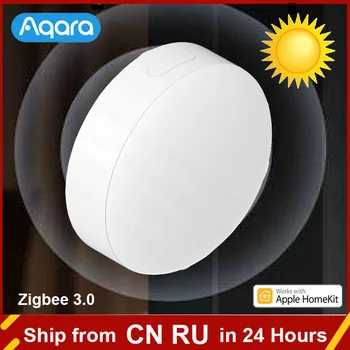 Умный датчик освещенности Aqara T1 Zigbee 3.0 Магнитный автоматический Детектор яркости Управление энергосбережением через Homekit и приложение Aqara