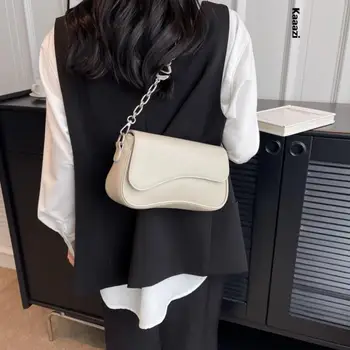 Универсальные роскошные кошельки и сумочки из мягкой кожи, модная женская сумка через плечо, дизайнерская простая сумка для вечеринки 2023