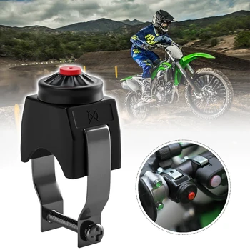 Универсальный выключатель выключения мотоцикла Красная Кнопка Звукового сигнала Стартера Dirt Bike ATV UTV Dual Sport Для 22-миллиметровых перекладин на руле