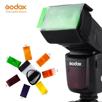 Универсальный комплект цветных фильтров Godox CF-07 Flash для Canon Nikon Pentax Godox Yongnuo Speedlite