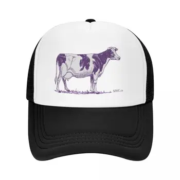 Фиолетовая Бейсбольная Кепка Коровы Аниме Шляпа пены вечерние шляпы Мужская Шляпа Для Мужчин Женская