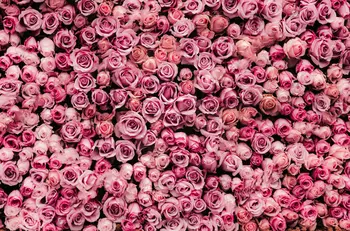 цветочная стена, фон из удивительных роз, виниловая ткань, высококачественная компьютерная печать, праздничные фоны
