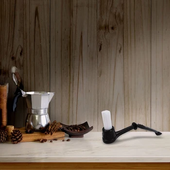 Щетка для чистки кофе с длинной ручкой, съемная щетка для мытья кофемашины, экологически легкая для кафе-бара