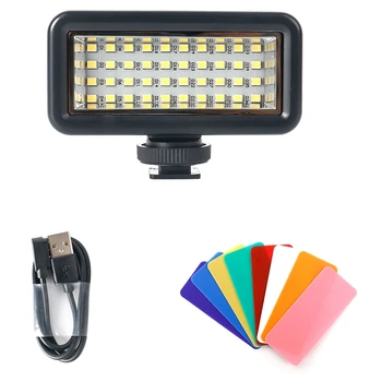 Экшн-камера с заполняющим светом для дайвинга, Водонепроницаемая подсветка для видеосъемки, Комплект аксессуаров для экшн-камеры, пластик для Gopro10 Mini LED