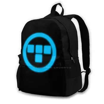 Я борюсь за пользователей! Рюкзак для ученика, школьный ноутбук, дорожная сумка Tron Cool, офигенный ботаник, Nerd Glow, программа Glow In The Dark