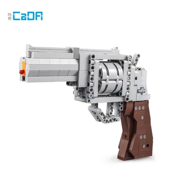 CaDA Building Blocks Модель пистолета C81011 Набор высокотехнологичных кирпичей 475 шт. Собранные Развивающие Игрушки